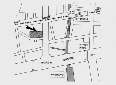 東神戸出張所案内図