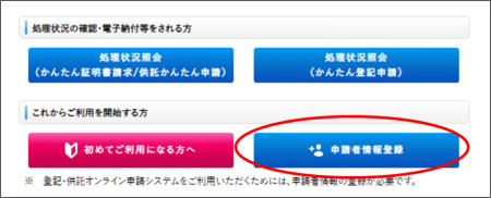 登記ねっとへのリンク