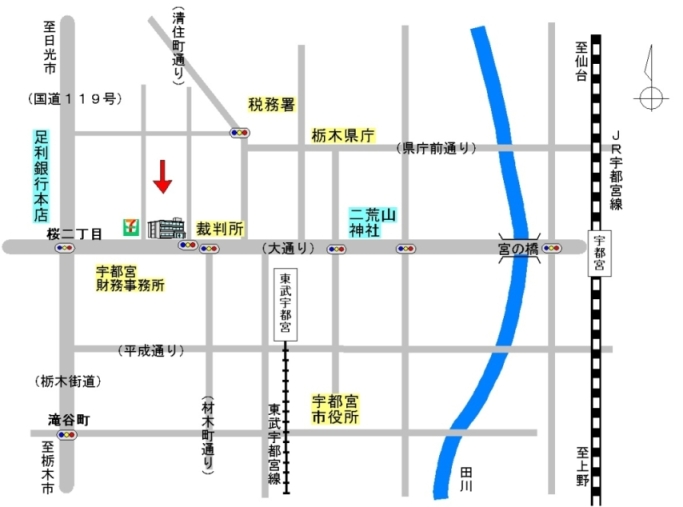 本局案内図